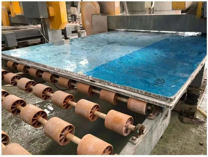 stone marble thin slab slicing machine